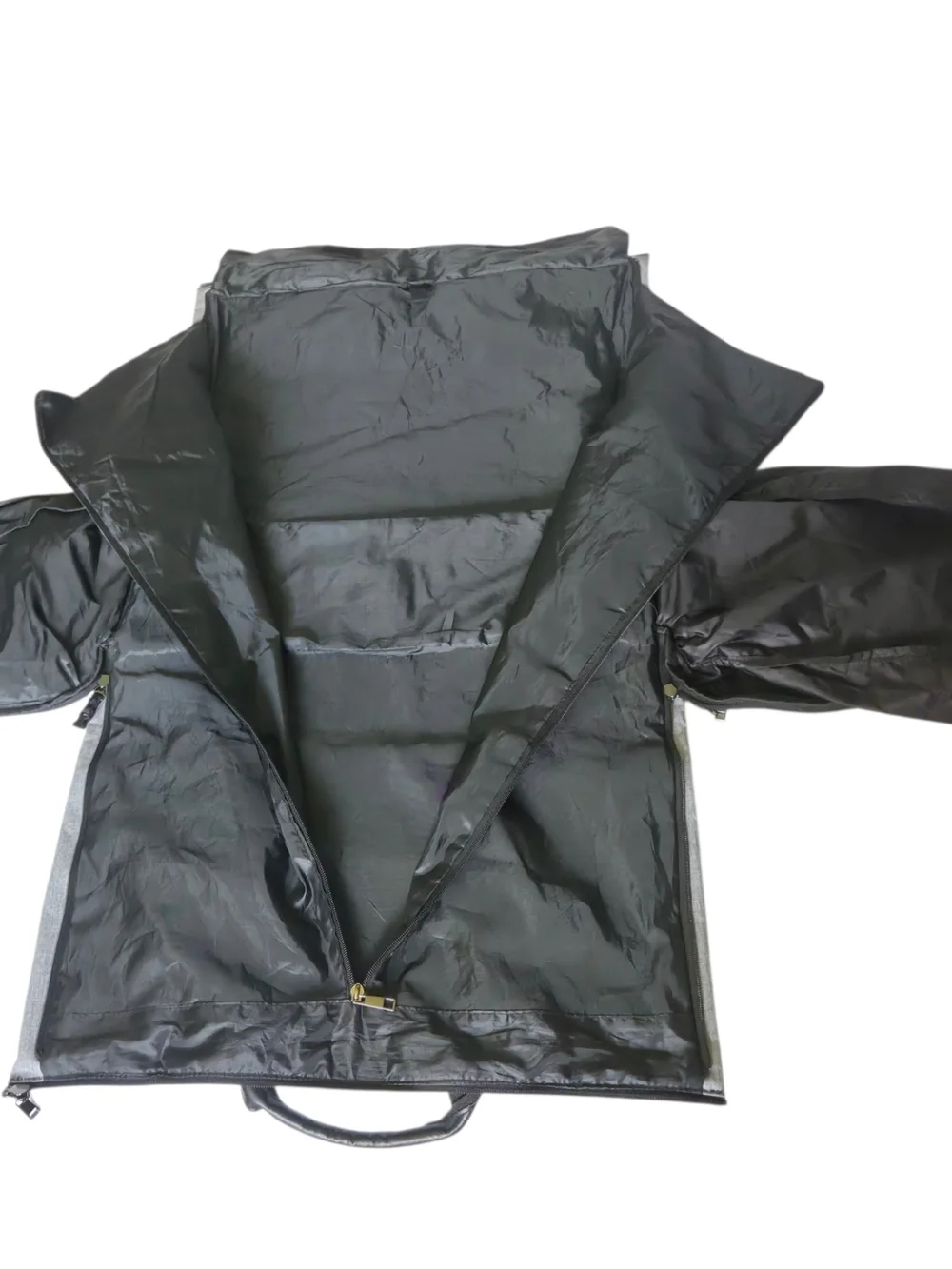 Uniquebell 45L Convertible Garment Bag Duffel Gray Travel Weekender Suit Carrier